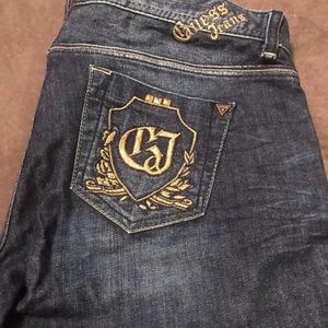 Guess Jeans with gold embroidery